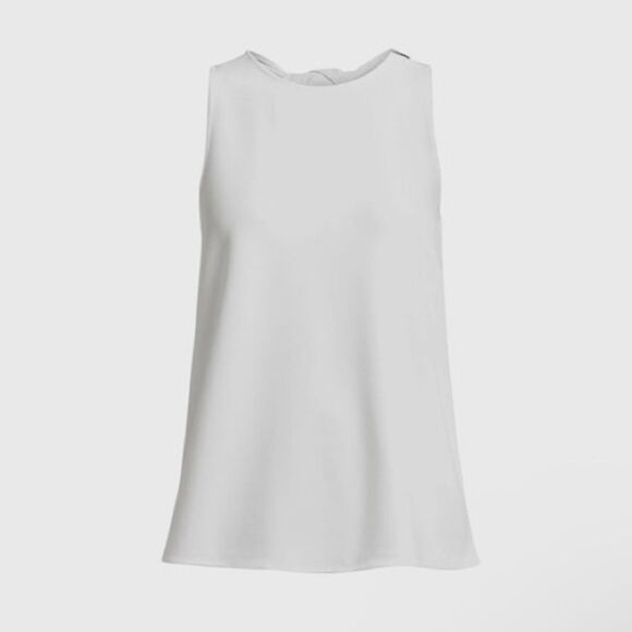 TIBI Structured Crepe Sleeveless White Tank NWT - Picture 13 of 13